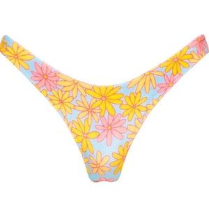 NWOT Velvet Mica Floral Cheeky Bottoms (ONLY)